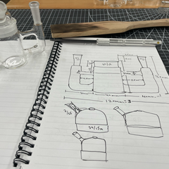 Designing glassware is a collaborative process