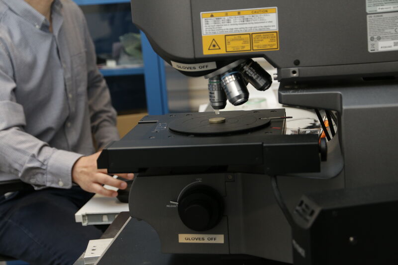 Keyence scope image